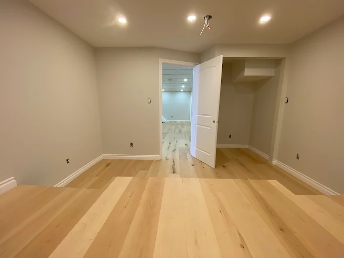 Interior — Light Oak Floors